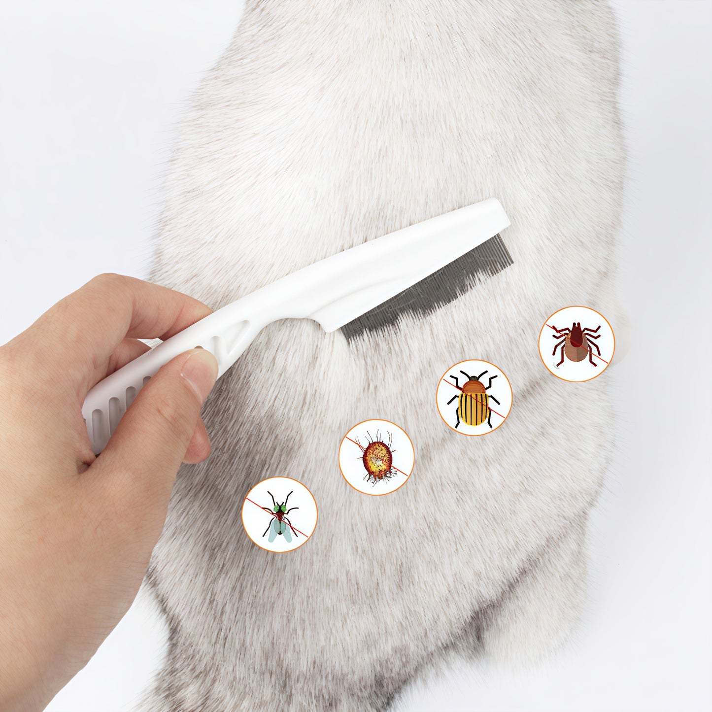 Stainless Steel Flea Comb