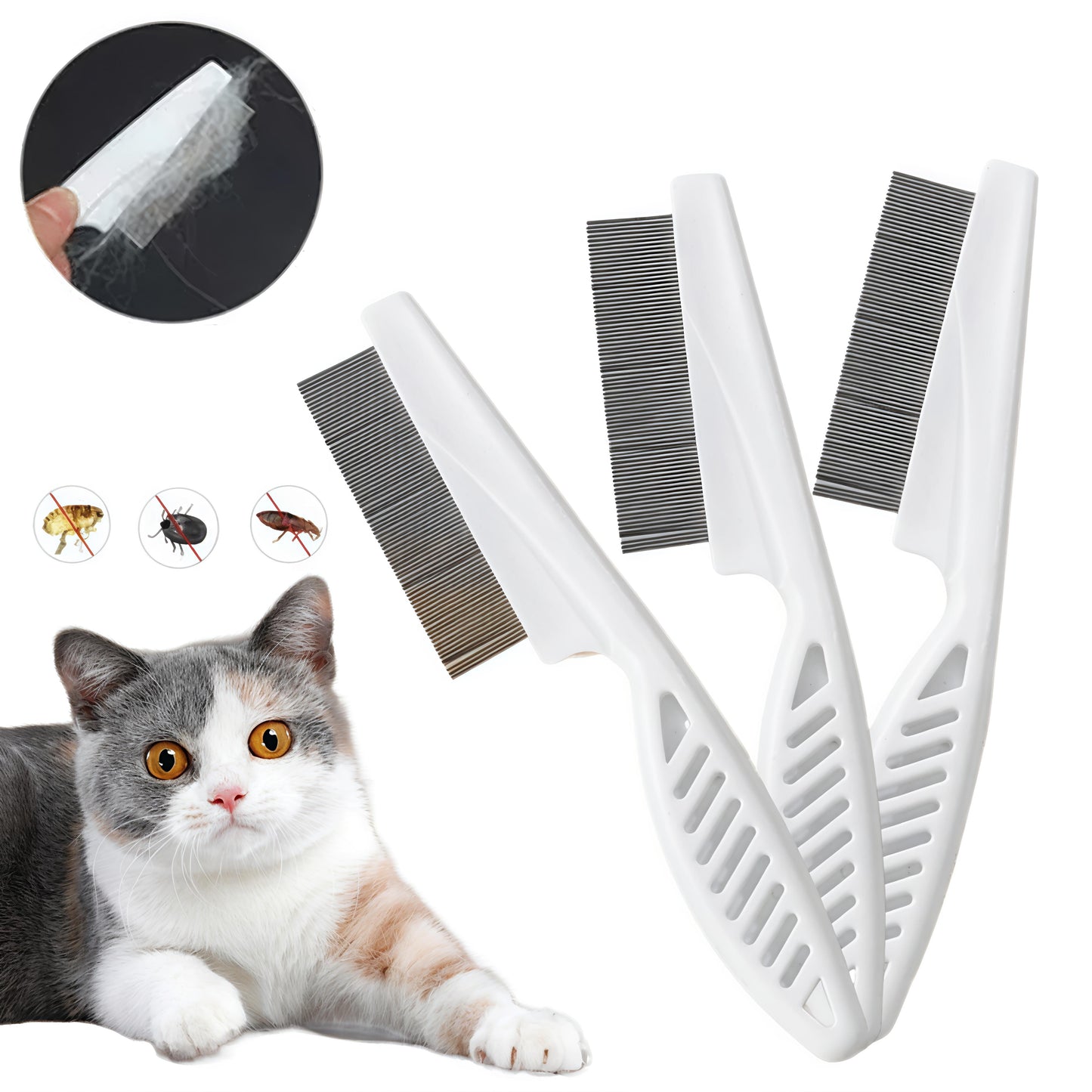 Stainless Steel Flea Comb