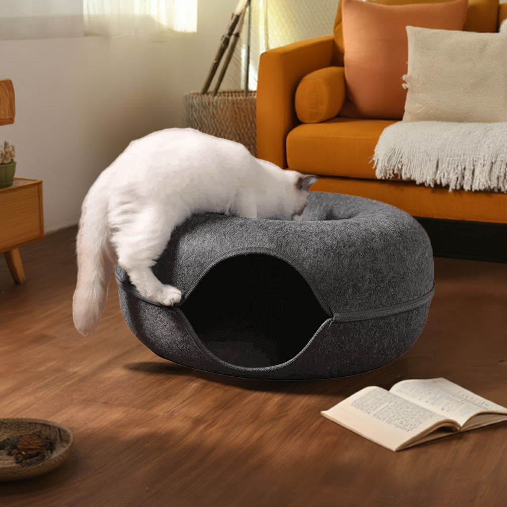 Cat Tunnel Bed